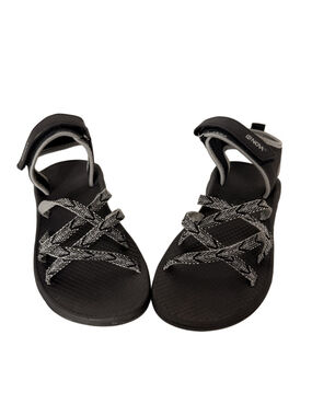 Women's Nova Black & Gray Sport Sandals Lace Size 5.5